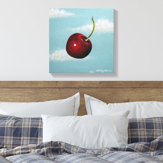 Cherry Free Herfst Canvas Print (Insitu (Slaapkamer))