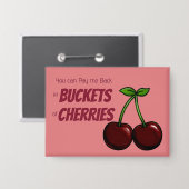 Cherry Fruit Collectie Button (Voorkant / Achterkant)