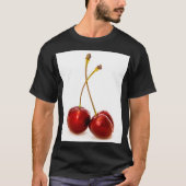Cherry Fruit Foto T-shirt (Voorkant)