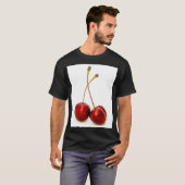 Cherry Fruit Foto T-shirt (Voorkant volledig)