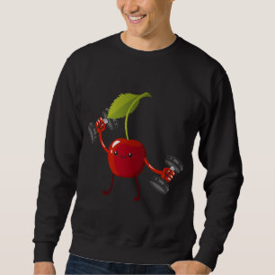 Cherry, Fruit kostuum Workout Bodybuilding Lift By Trui