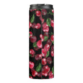 Cherry Fruit on black Thermosbeker (Achterkant)