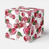 Cherry Fruit patroon Bedankdoosjes (Achterkant)