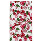 Cherry Fruit patroon Klein Cadeauzakje (Achterkant)