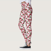 Cherry Fruit patroon Leggings (Links)
