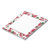 Cherry Fruit patroon Notitieblok (Linkerzijde)