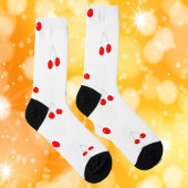 Cherry Fruit Pattern Sokken