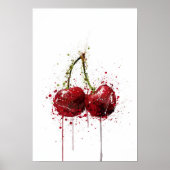 Cherry Fruit  Poster (Voorkant)