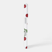 Cherry Fruit Repeat Pattern Design iPhone 16 Hoesje (Rechterkant)