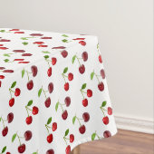 Cherry Fruits on White Tafelkleed (Voorbeeld)
