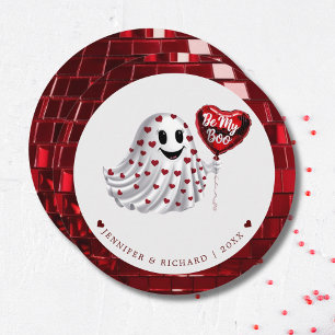 Cherry gecodeerd "Be My Boo" Valentijnsdag Kaart