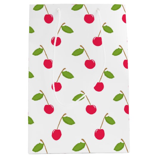 Cherry Gift Bag Medium Cadeauzakje (Voorkant)