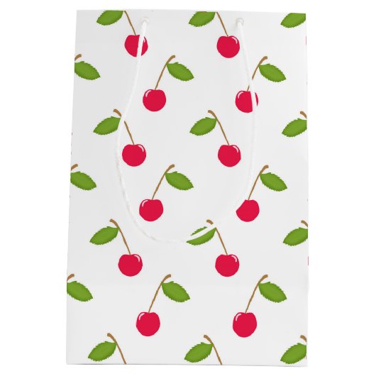 Cherry Gift Bag Medium Cadeauzakje (Achterkant)