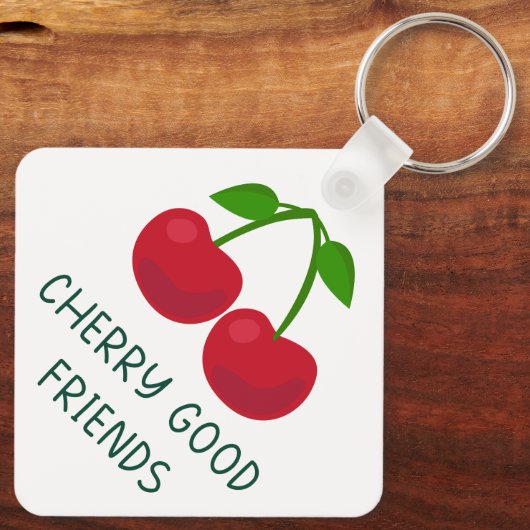 Cherry Good Friends Sleutelhanger (Achterkant)