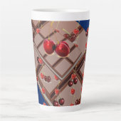 Cherry Goodness Latte Mok (Voorkant)
