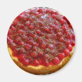 Cherry Graham Cheesecake Magnet (Voorkant)