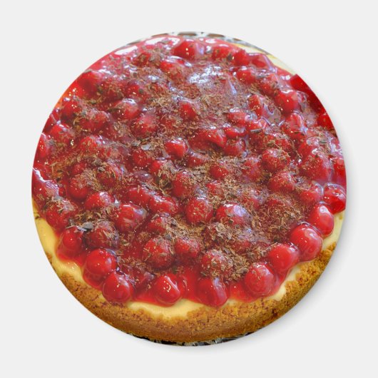 Cherry Graham Cheesecake Magnet (Voorkant)