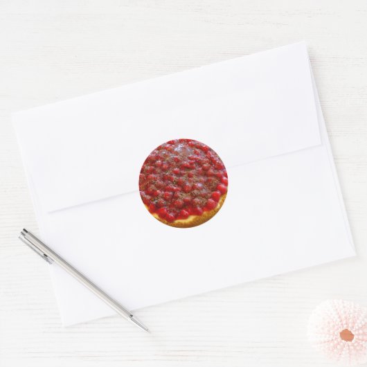 Cherry Graham Cheesecake Sticker (Envelop)