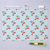 Cherry Graphic Modern Red Cherries Tissuepapier (Craft)