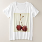Cherry Grote Maat T-shirt (Design voorkant)