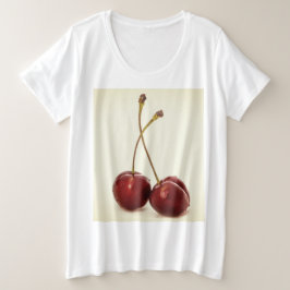 Cherry Grote Maat T-shirt