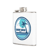 Cherry Grove Beach South Carolina Palmboom Vogels Heupfles (Links)