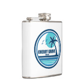 Cherry Grove Beach South Carolina Palmboom Vogels Heupfles (Rechts)