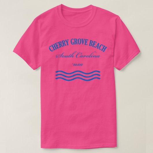 Cherry Grove Beach T-shirt (Design voorkant)