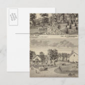 Cherry Grove, Hillside Boerderij Briefkaart (Voorkant / Achterkant)
