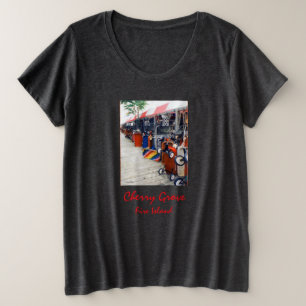 Cherry Grove Pride Wagon Dames T-shirt plus size