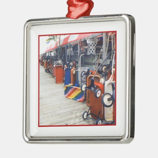 Cherry Grove Pride Wagon Ornament (Links)
