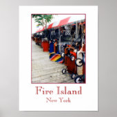 'Cherry Grove Pride Wagon'-poster Poster (Voorkant)