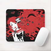 Cherry Gunshot Muismat (Met muis)