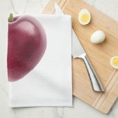 Cherry hart theedoek (Quarter Fold)