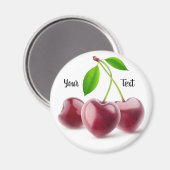 Cherry harten magneet (Voorkant / Achterkant)