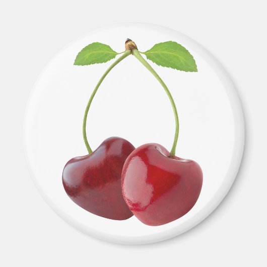 Cherry harten magneet (Voorkant)