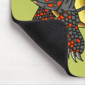 Cherry-Head Red-Footed Tortoise Mousepad (groen) Muismat (Hoek)