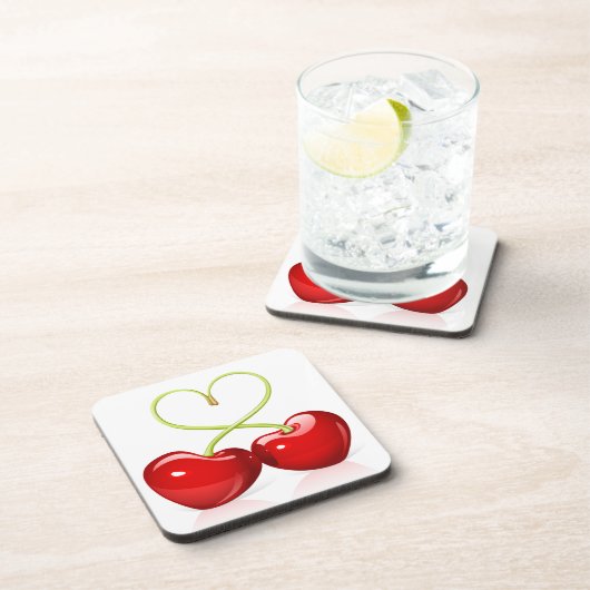 Cherry Heart Drankjes Onderzetter (Rechterzijde)