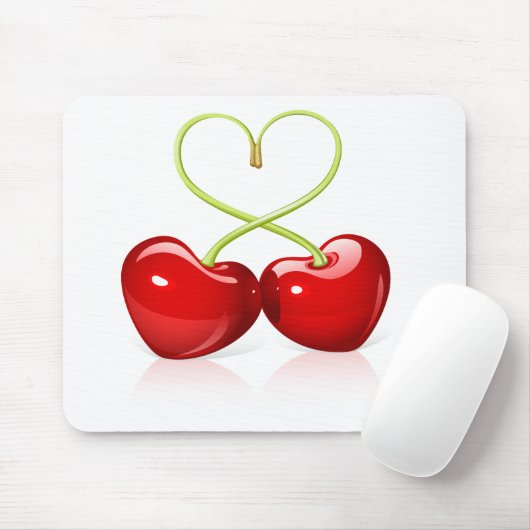 Cherry Heart Muismat (Met muis)