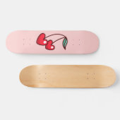 Cherry Heart Persoonlijk Skateboard (Horizontaal)