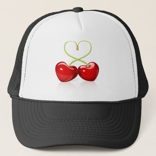 Cherry Heart Trucker Pet (Voorkant)