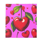 Cherry Hearts Notitieblok (Voorkant)
