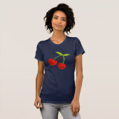 Cherry-illustratie T-shirt (Voorkant volledig)