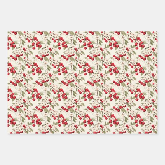 Cherry Inpakpapier Vel (Voorkant 2)