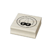 Cherry Jam Jelly behoudt zure kersen in de lijst o Rubberstempel (Stempel)