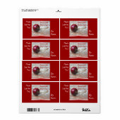 Cherry Jam label (Full Sheet)