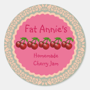 Cherry Jam Label