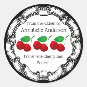 Cherry Jam Label personaliseren