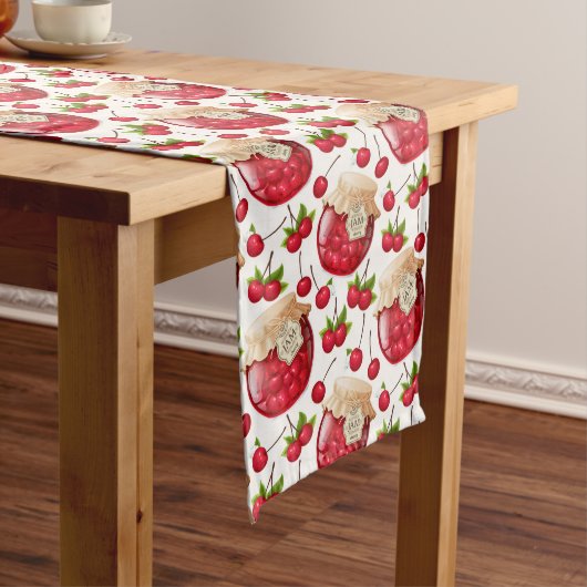Cherry Jam Lange Tafelloper (Voorbeeld)