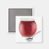 Cherry jam magneet (Voorkant / Achterkant)